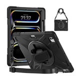 Apple iPad Pro 13 2025 M5 Zore Defender Tablet Silikon Siyah