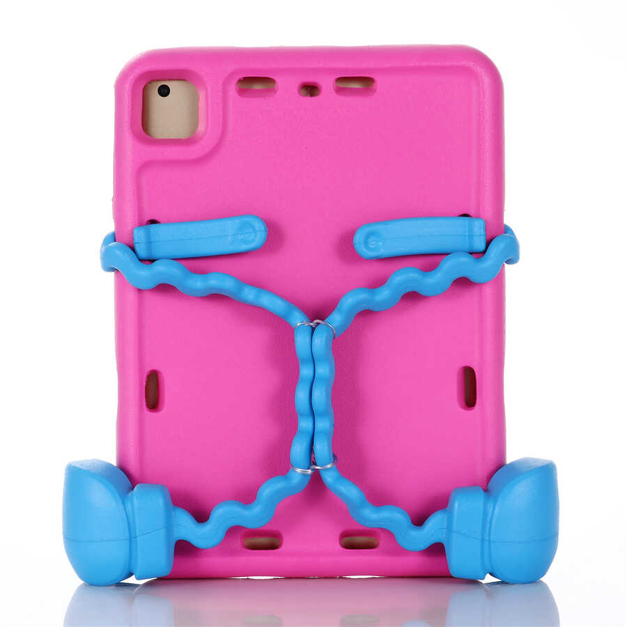 Apple iPad Pro 9.7 2016 Zore Eva Boxer Tablet Silikon Pembe Koyu