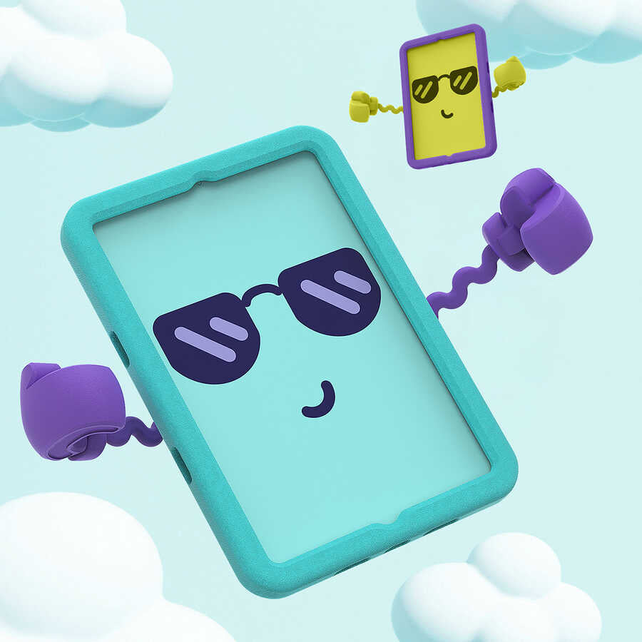 Apple iPad Pro 9.7 2016 Zore Eva Boxer Tablet Silikon Kırmızı