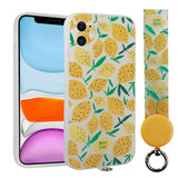 Apple iPhone 11 Kılıf Desenli El Askılı İpli Zore Arte Silikon Kapak NO5