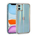 Apple iPhone 11 Kılıf Desenli Parlayan Transparan Zore Avva Kapak NO7