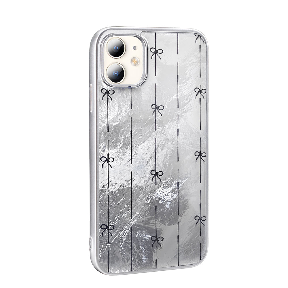 Apple iPhone 11 Kılıf Desenli Zore Mep Kapak Gold Leopar