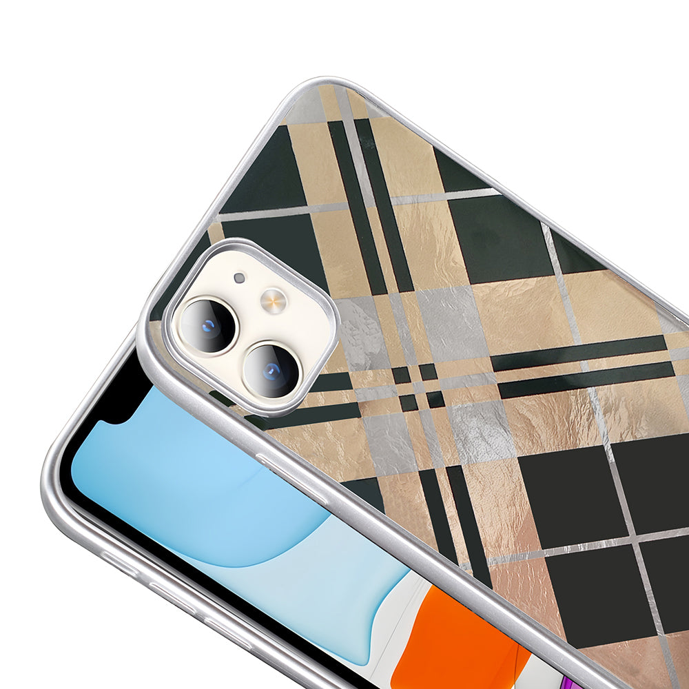 Apple iPhone 11 Kılıf Desenli Zore Mep Kapak Geometrik