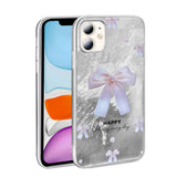 Apple iPhone 11 Kılıf Desenli Zore Mep Kapak İncili Fiyonk