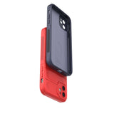 Apple iPhone 11 Kılıf Esnek TPU Oyuklu Arka Yüzey Tasarımlı Zore Etnik Silikon Kapak Koyu Yeşil