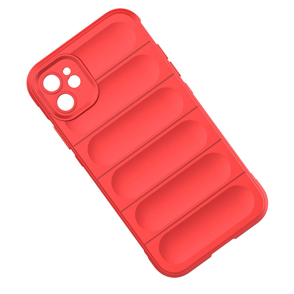 Apple iPhone 11 Kılıf Esnek TPU Oyuklu Arka Yüzey Tasarımlı Zore Etnik Silikon Kapak Koyu Yeşil