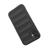 Apple iPhone 11 Kılıf Esnek TPU Oyuklu Arka Yüzey Tasarımlı Zore Etnik Silikon Kapak Koyu Yeşil