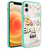 Apple iPhone 11 Kılıf Kamera Korumalı Desenli Sert Silikon Zore Epoksi Kapak NO5