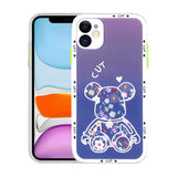 Apple iPhone 11 Kılıf Kamera Korumalı Desenli Sert Zore Hess Kapak NO3