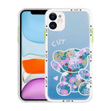 Apple iPhone 11 Kılıf Kamera Korumalı Desenli Sert Zore Hess Kapak NO6
