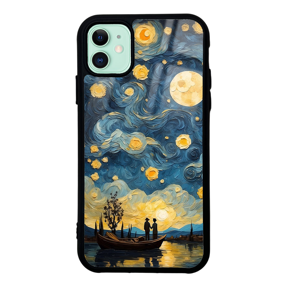 Apple iPhone 11 Kılıf Kamera Korumalı Desenli Lusi Kapak Kayık