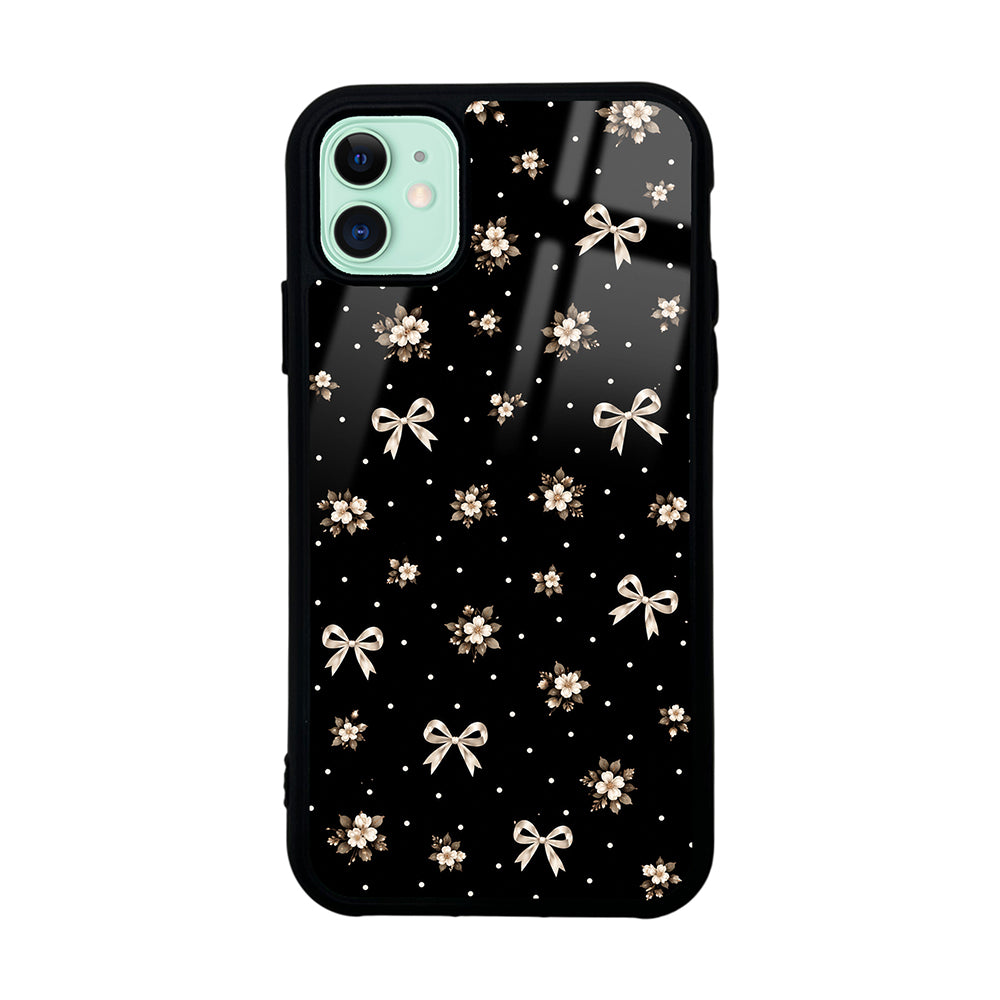 Apple iPhone 11 Kılıf Kamera Korumalı Desenli Zore Lusi Kapak Gold Fiyonk