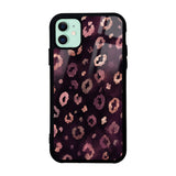 Apple iPhone 11 Kılıf Kamera Korumalı Desenli Zore Lusi Kapak Pembe Leopar