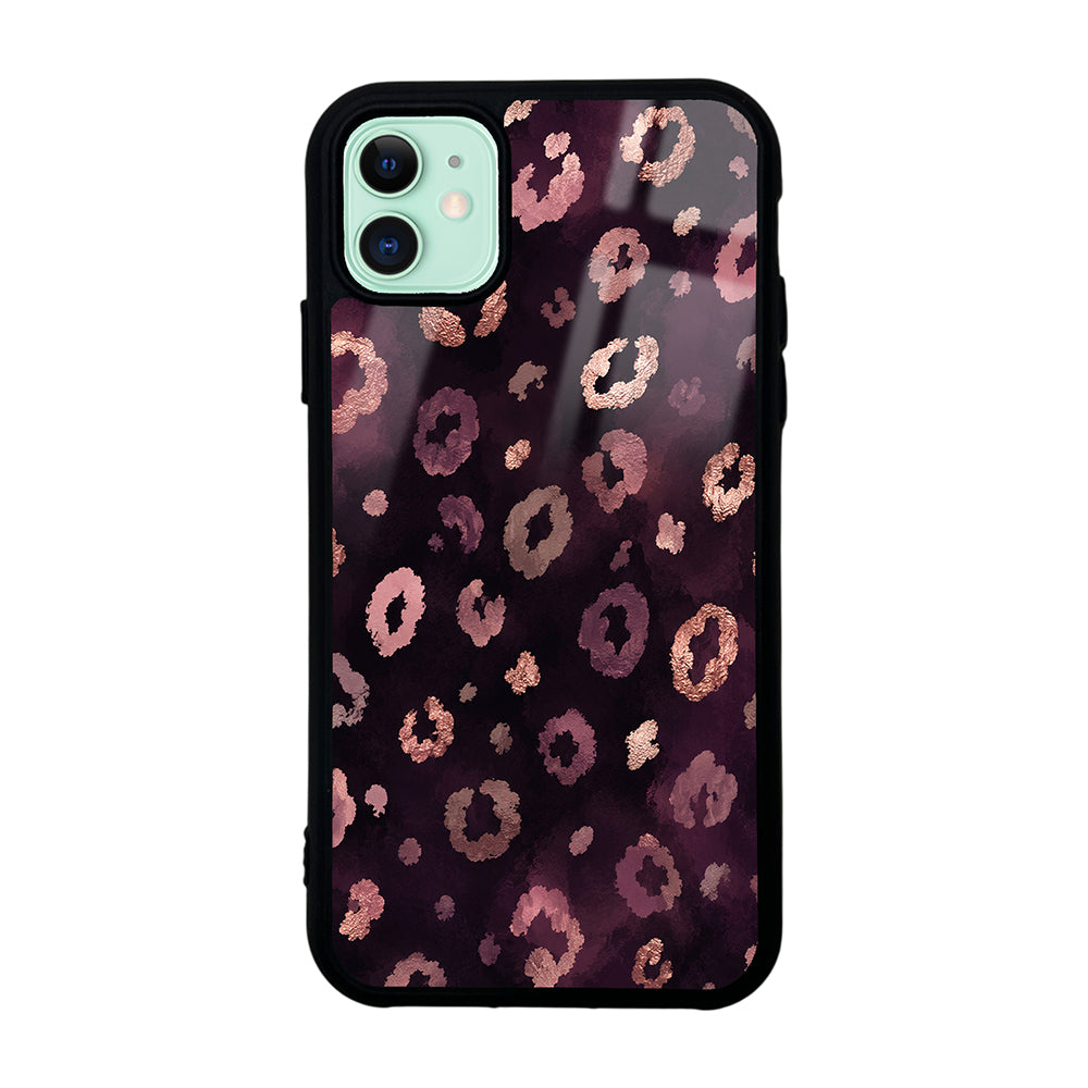 Apple iPhone 11 Kılıf Kamera Korumalı Desenli Zore Lusi Kapak Pembe Leopar