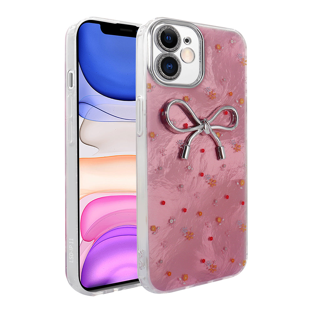 Apple iPhone 11 Kılıf Kamera Korumalı Figürlü Zore Ponti Silikon Kapak Beyaz