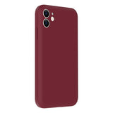 Apple iPhone 11 Kılıf Kamera Korumalı Kartlık Hazneli Zore Vitra Kapak Gri