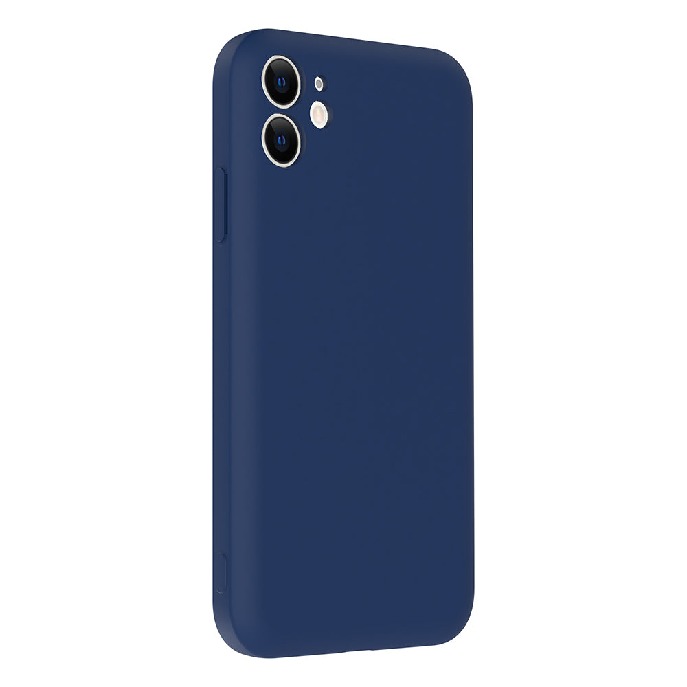 Apple iPhone 11 Kılıf Kamera Korumalı Kartlık Hazneli Zore Vitra Kapak Gri