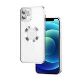 Apple iPhone 11 Kılıf Kamera Korumalı Logo Gösteren Zore Omega Kapak Kırmızı
