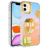 Apple iPhone 11 Kılıf Kamera Korumalı Renkli Desenli Sert Silikon Zore Korn Kapak NO3