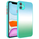 Apple iPhone 11 Kılıf Kamera Korumalı Renkli Temperli Zore X-Cam Kapak NO13