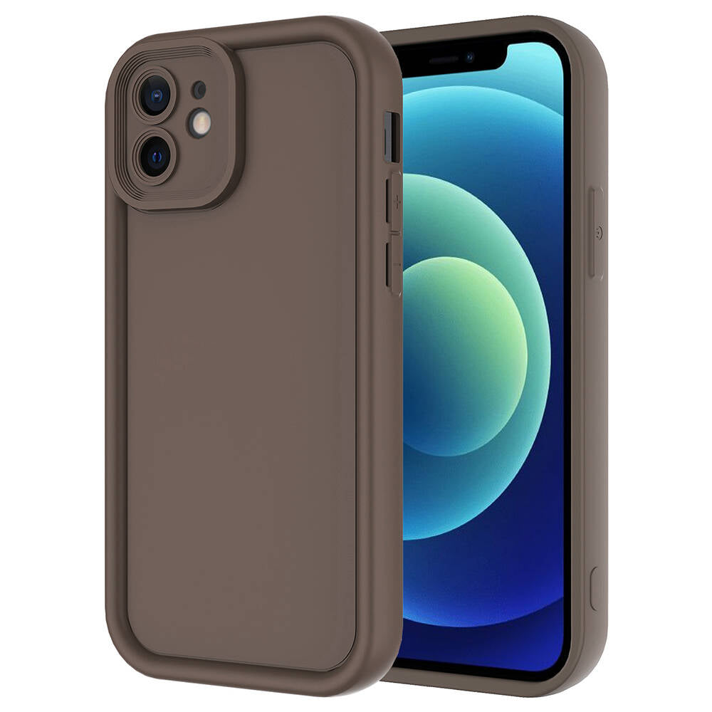 Apple iPhone 11 Kılıf Kamera Korumalı Zore Ananas Kapak Pembe Koyu