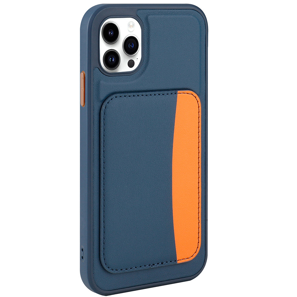 Apple iPhone 11 Kılıf Kartlıklı Zore X-Kart Silikon Kapak Siyah