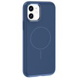 Apple iPhone 11 Kılıf M-Safe Şarj Özellikli Metal Kamera Çerçeveli Zore Edi Silikon Kapak Siyah