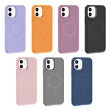 Apple iPhone 11 Kılıf M-Safe Şarj Özellikli Metal Kamera Çerçeveli Zore Edi Silikon Kapak Siyah