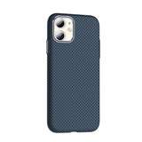 Apple iPhone 11 Kılıf M-safe Şarj Özellikli Karbon Fiber Görünümlü Zore Gros Kapak Desert Titanyum