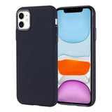 Apple iPhone 11 Kılıf M-safe Şarj Özellikli Karbon Fiber Görünümlü Zore Nekst Kapak Siyah