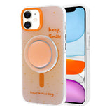 Apple iPhone 11 Kılıf M-safe Şarj Özellikli Tak-Çıkar Pop Soketli Zore Tiktok Kapak Yeşil