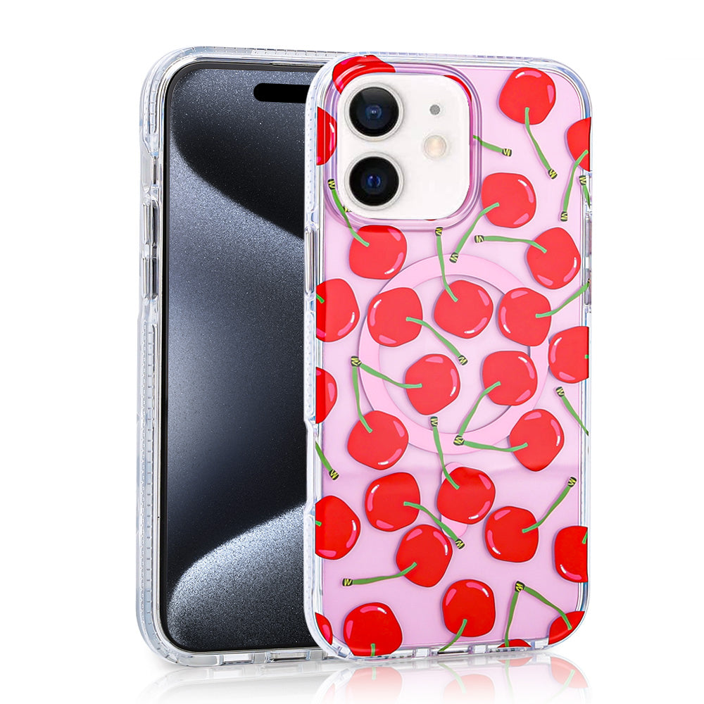 Apple iPhone 11 Kılıf M-safe Şarj Özellikli Zore Stilo Kapak Pembe