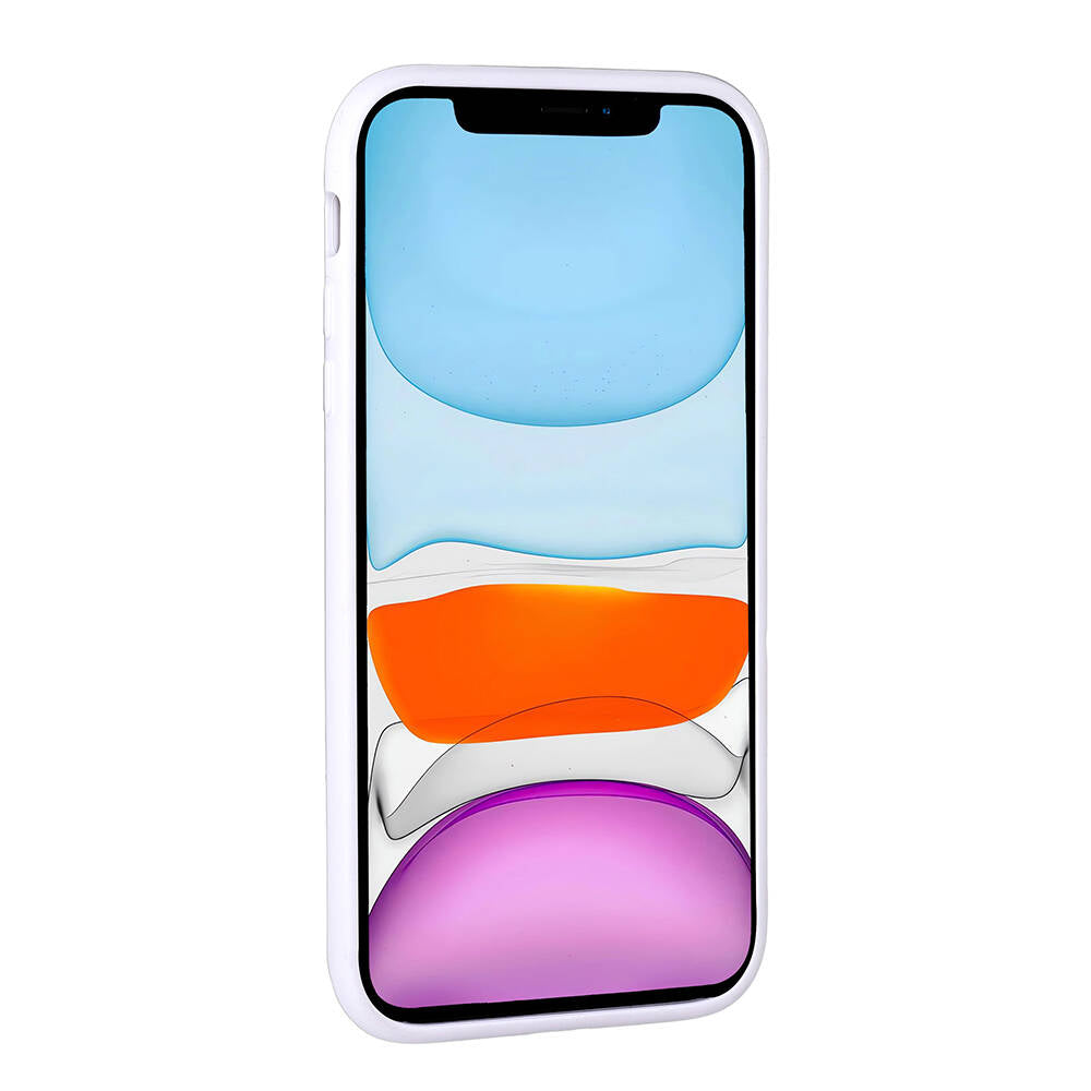 Apple iPhone 11 Kılıf Parlak Taşlı Tasarım Zore Pırlanta Kapak Gri