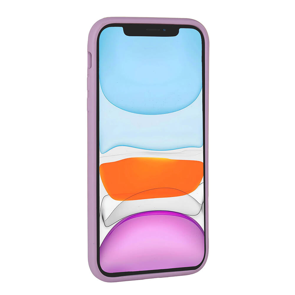 Apple iPhone 11 Kılıf Parlak Taşlı Tasarım Zore Pırlanta Kapak Beyaz