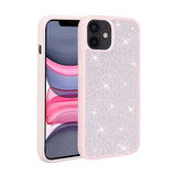 Apple iPhone 11 Kılıf Parlak Taşlı Tasarım Zore Ston Kapak Beyaz
