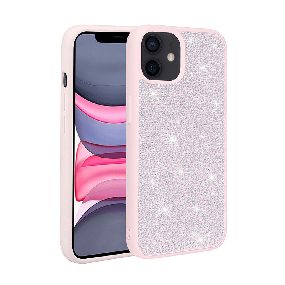 Apple iPhone 11 Kılıf Parlak Taşlı Tasarım Zore Ston Kapak Siyah