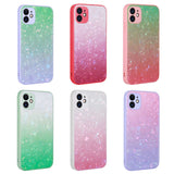 Apple iPhone 11 Kılıf Renk Geçişli Mermer Desenli Sert Silikon Zore Granit Kapak NO2
