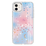 Apple iPhone 11 Kılıf Simli Desenli Parlak Zore Task Kapak Pembe