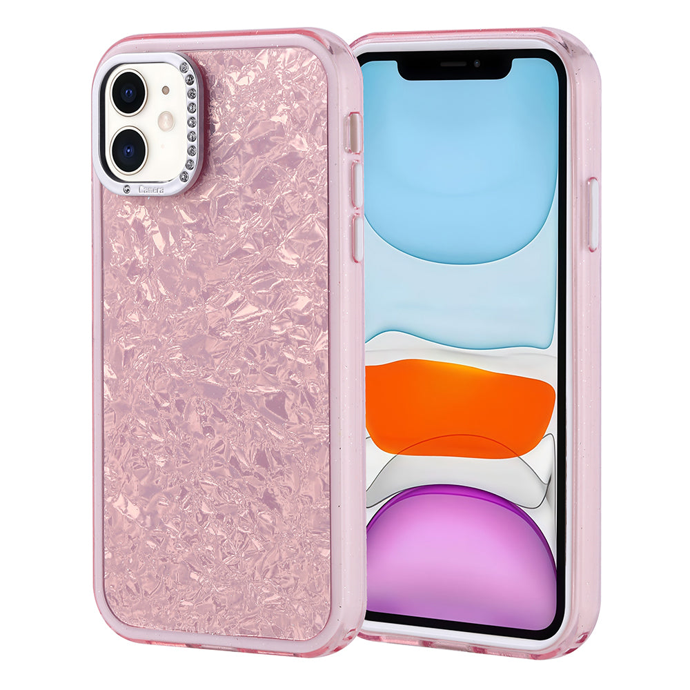 Apple iPhone 11 Kılıf Taşlı Tasarımlı Zore Kapi Kapak Gümüş