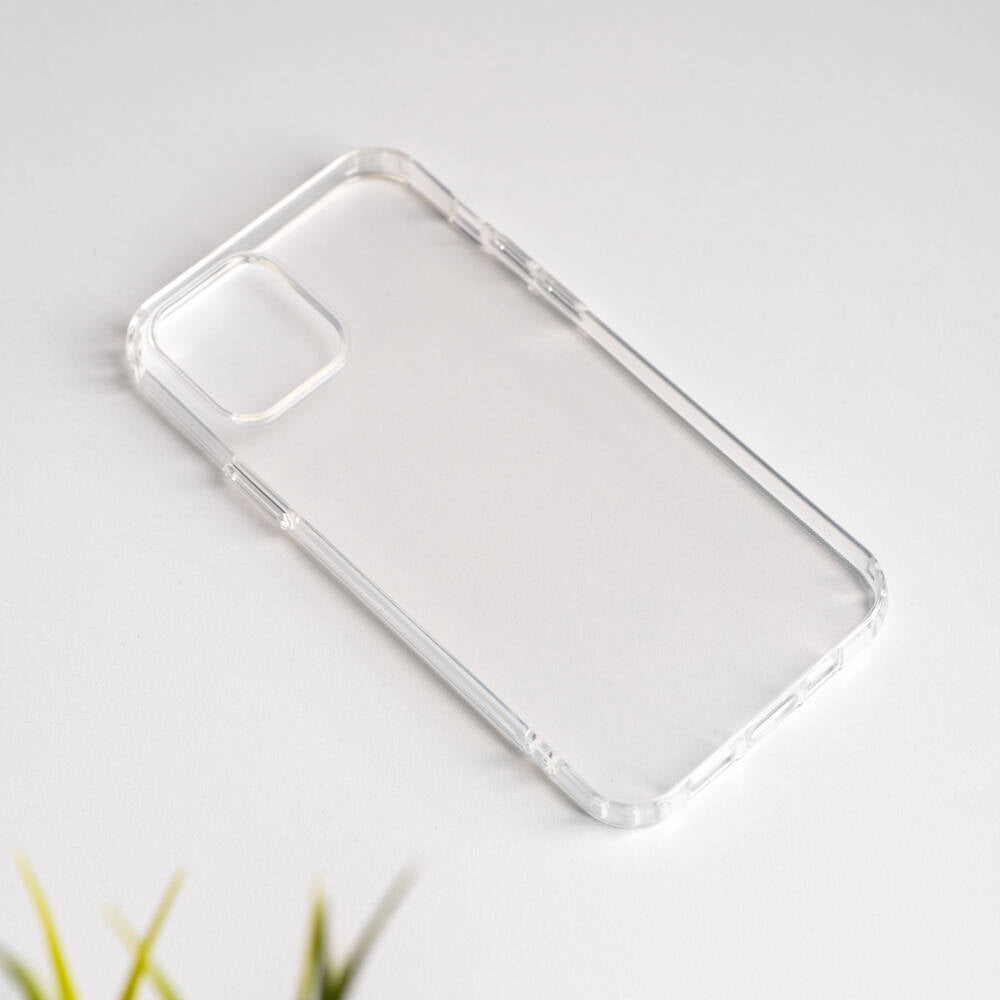Apple iPhone 11 Kılıf Zore 2mm Anti Shock Silikon Şeffaf