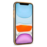 Apple iPhone 11 Kılıf Zore Bark Kartlıklı Kapak Siyah