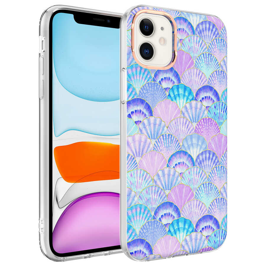 Apple iPhone 11 Kılıf Zore Bella Kapak Lila