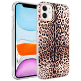 Apple iPhone 11 Kılıf Zore Bella Kapak Leopar