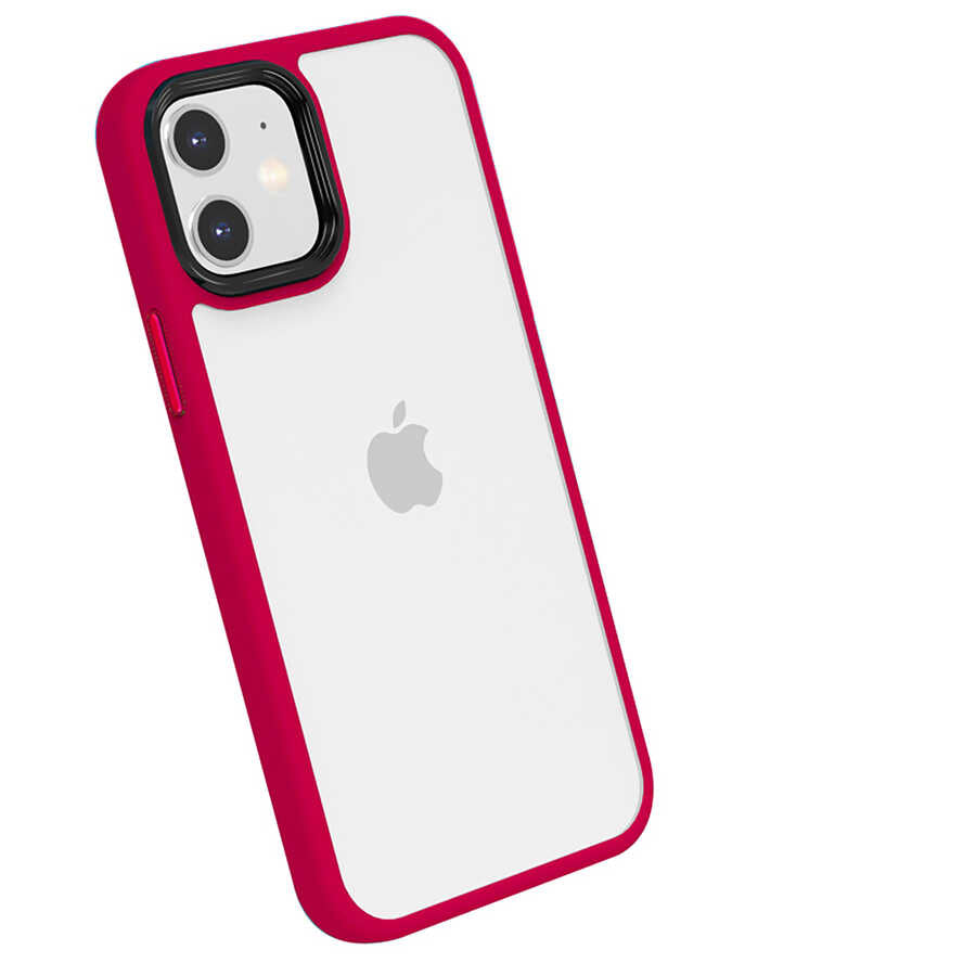 Apple iPhone 11 Kılıf Zore Cann Kapak Kırmızı