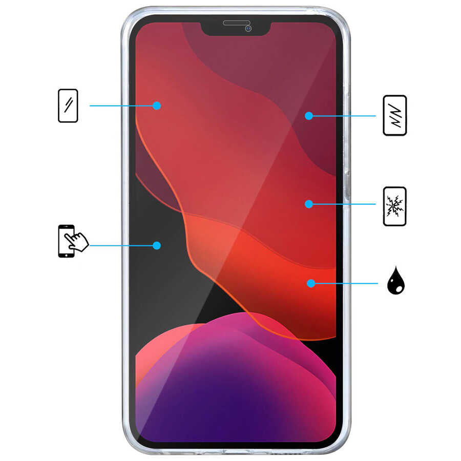 Apple iPhone 11 Kılıf Zore Enjoy Kapak Renksiz