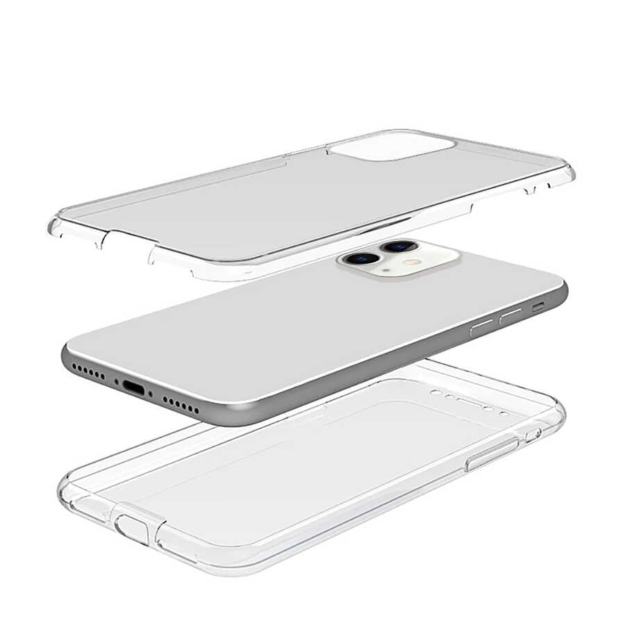 Apple iPhone 11 Kılıf Zore Enjoy Kapak Renksiz