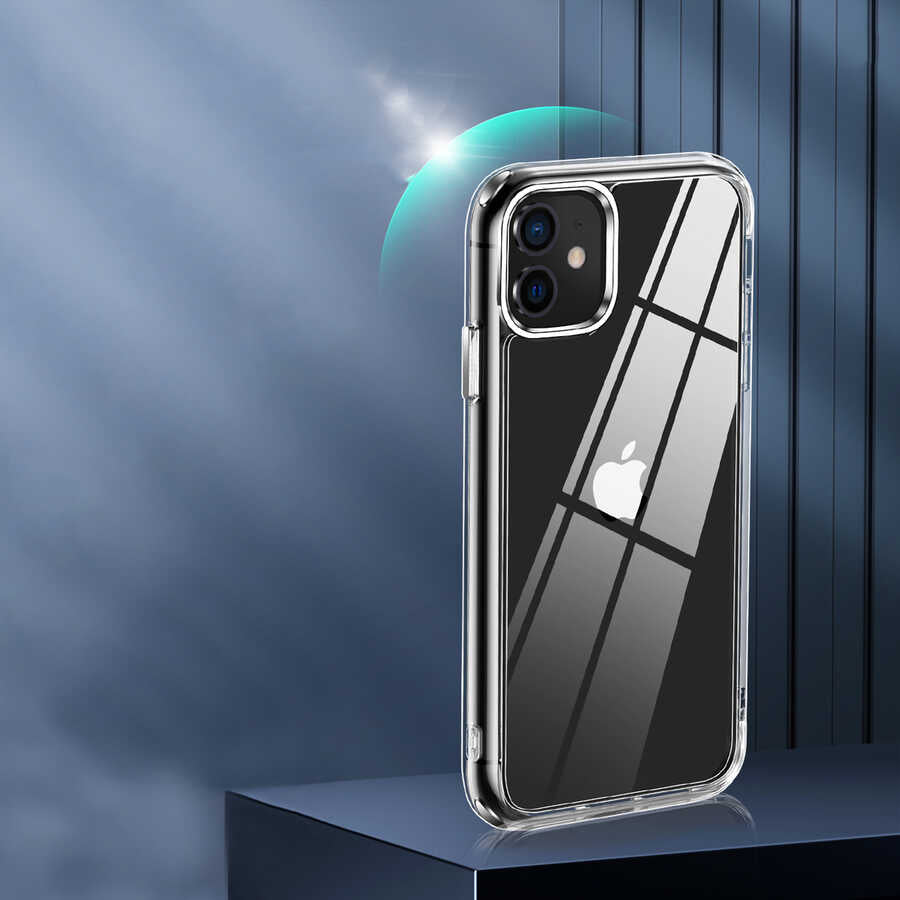 Apple iPhone 11 Kılıf Zore Forst Kapak Renksiz