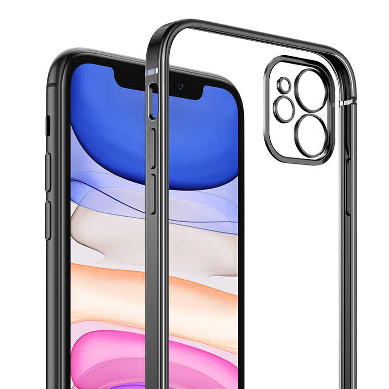 Apple iPhone 11 Kılıf Zore Gbox Kapak Gold