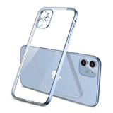 Apple iPhone 11 Kılıf Zore Gbox Kapak Mavi Açık
