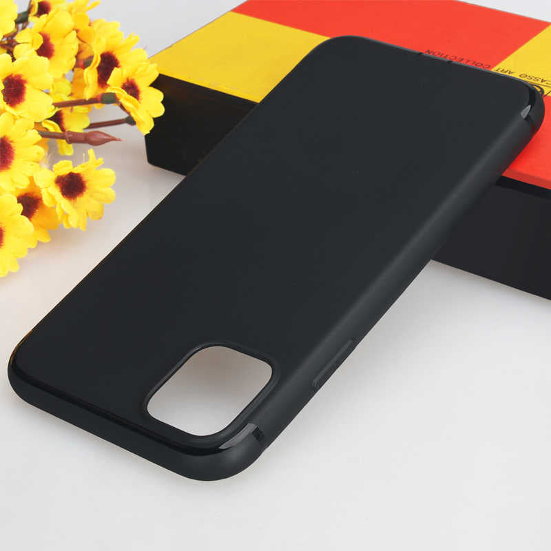 Apple iPhone 11 Kılıf Zore İmax Silikon Siyah